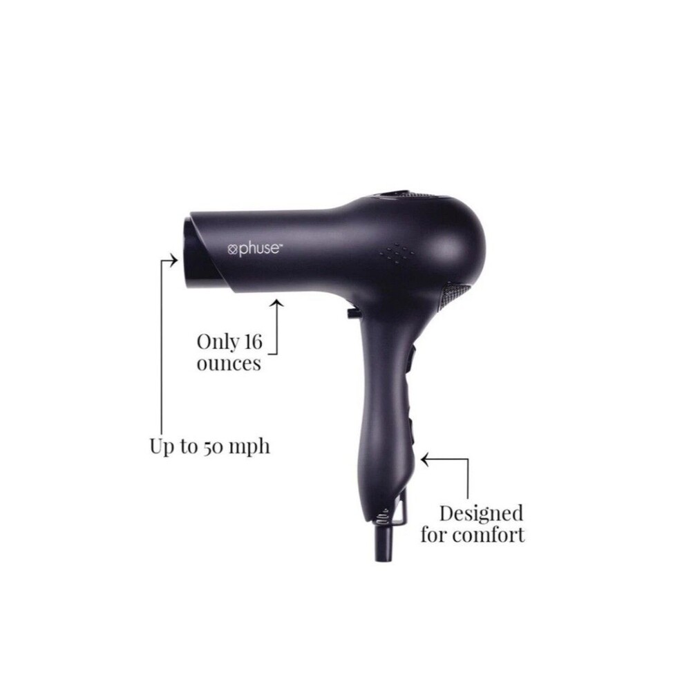 Cricket Phuse Lightweight Dryer, 16oz, Powerful, 1500 Watt EUC
